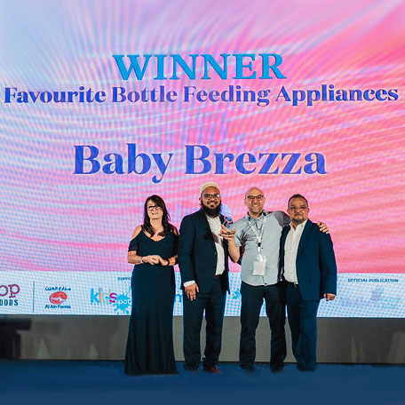 Baby Brezzaが「Mother Baby & Child Awards 2025」で『Favorite Bottle Feeding Appliance』賞を受賞！